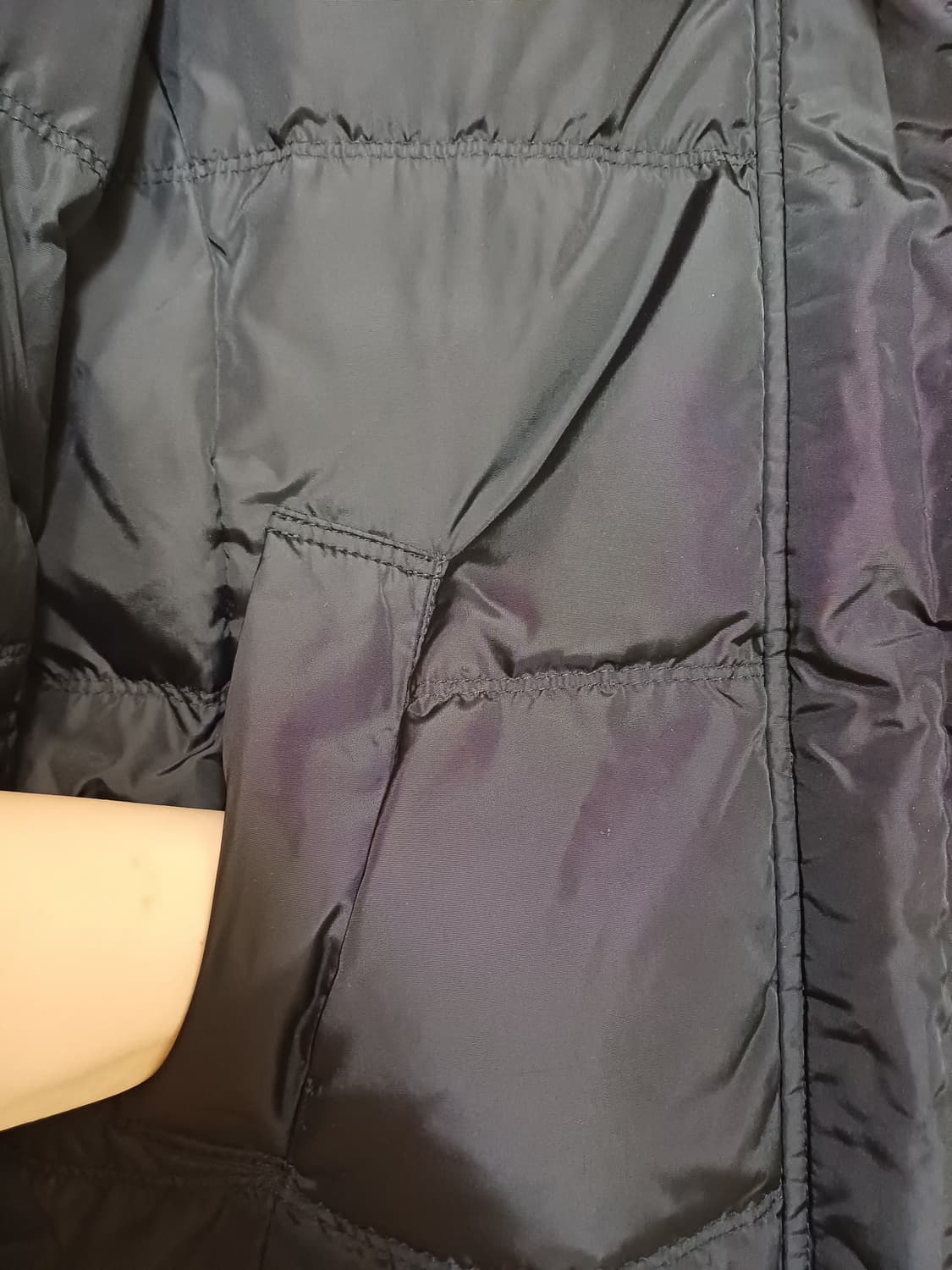 CK 캘빈클라인  덕다운 간절기 패딩 S 상품이미지5