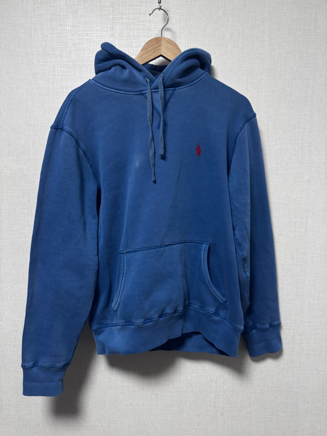 폴로 랄프로렌 블루 후드티 S(M) 상품이미지1