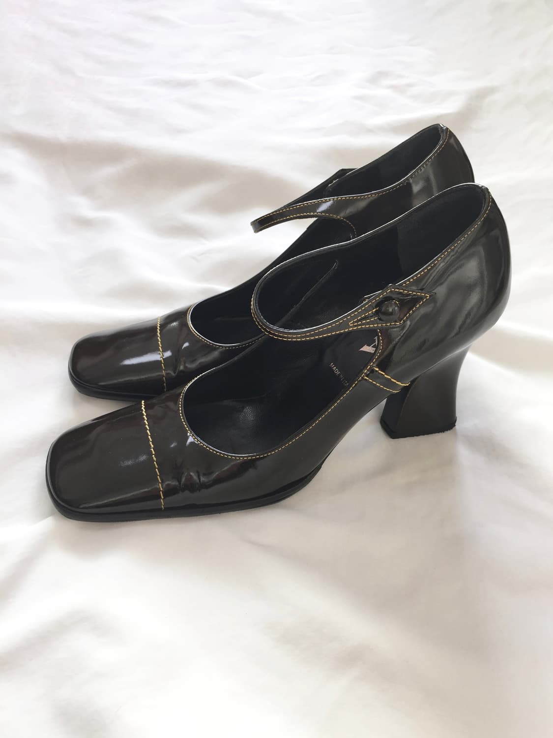 Prada 2001 FW Mary jane Patent Heels 상품이미지3
