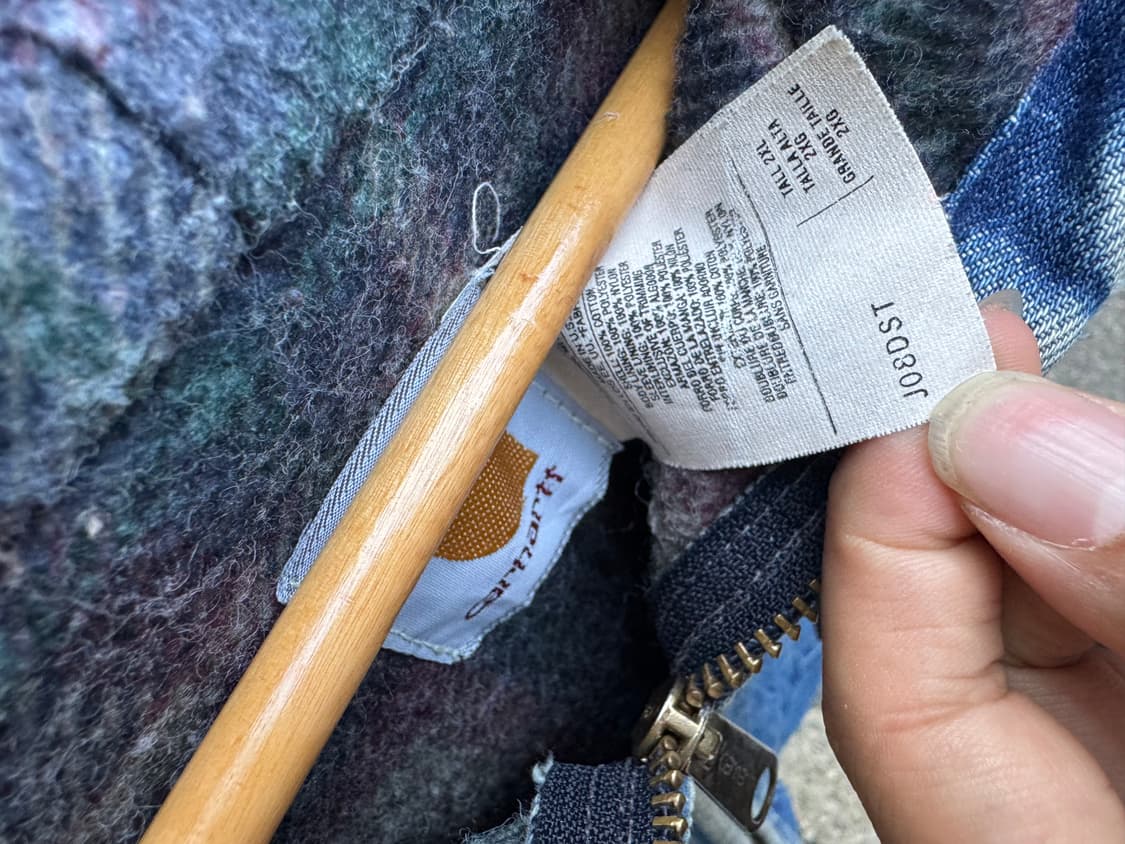 칼하트 j08 액티브 자켓 dst xxl 상품이미지3