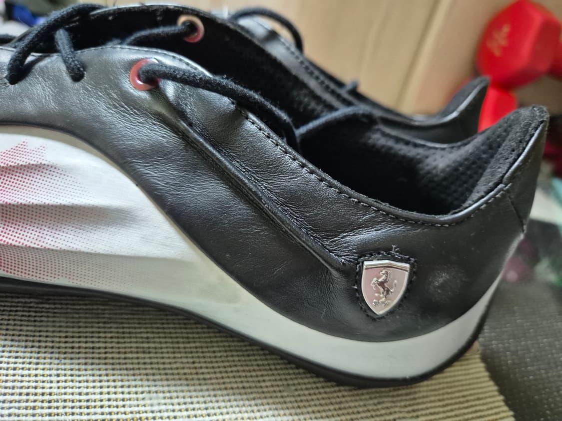 퓨마 스피드캣 페라리 Krattek SF black-sliver 상품이미지3