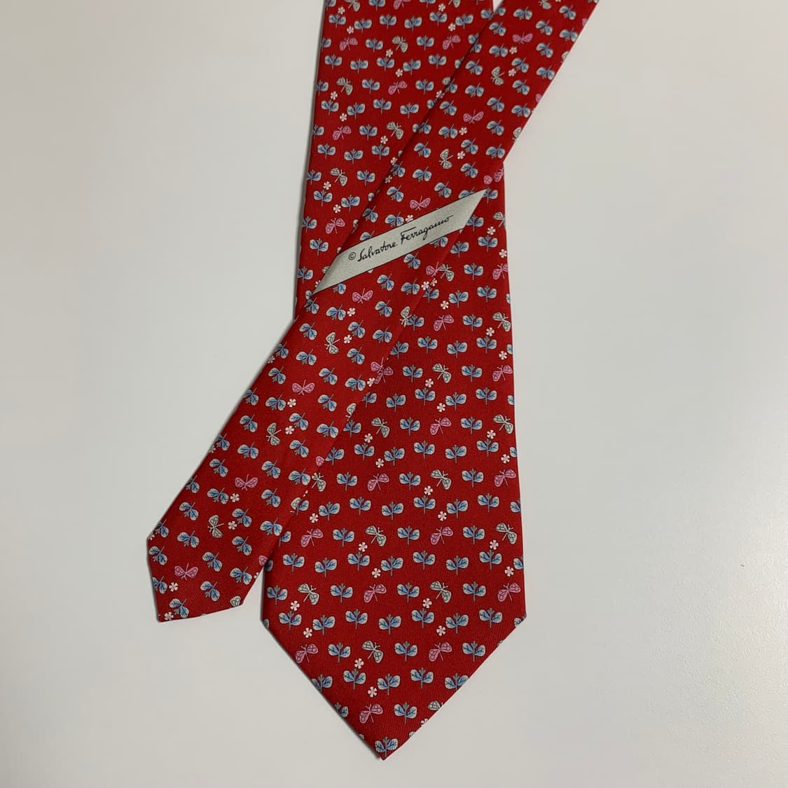 살바토레 페레가모(Ferragamo) 이태리 100실크 최상급 명품넥타이 상품이미지3