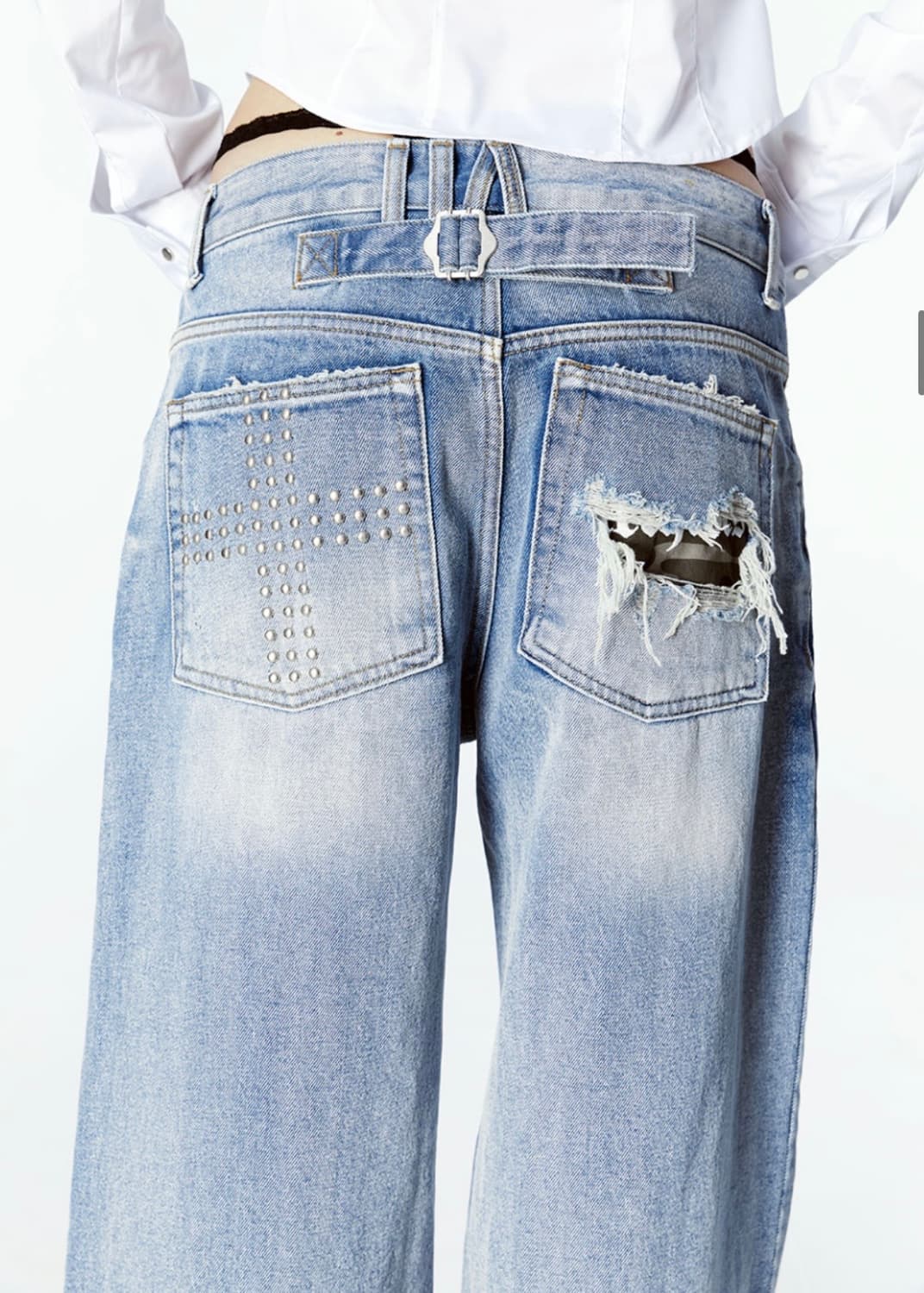 2000아카이브스 SNYDER WIDE DENIM (BLUE) 상품이미지1