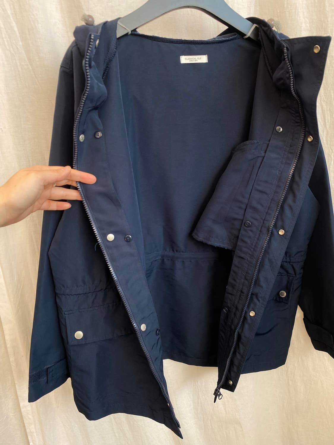 CLASSICAL ELF 네이비 사파리자켓(M) 상품이미지7