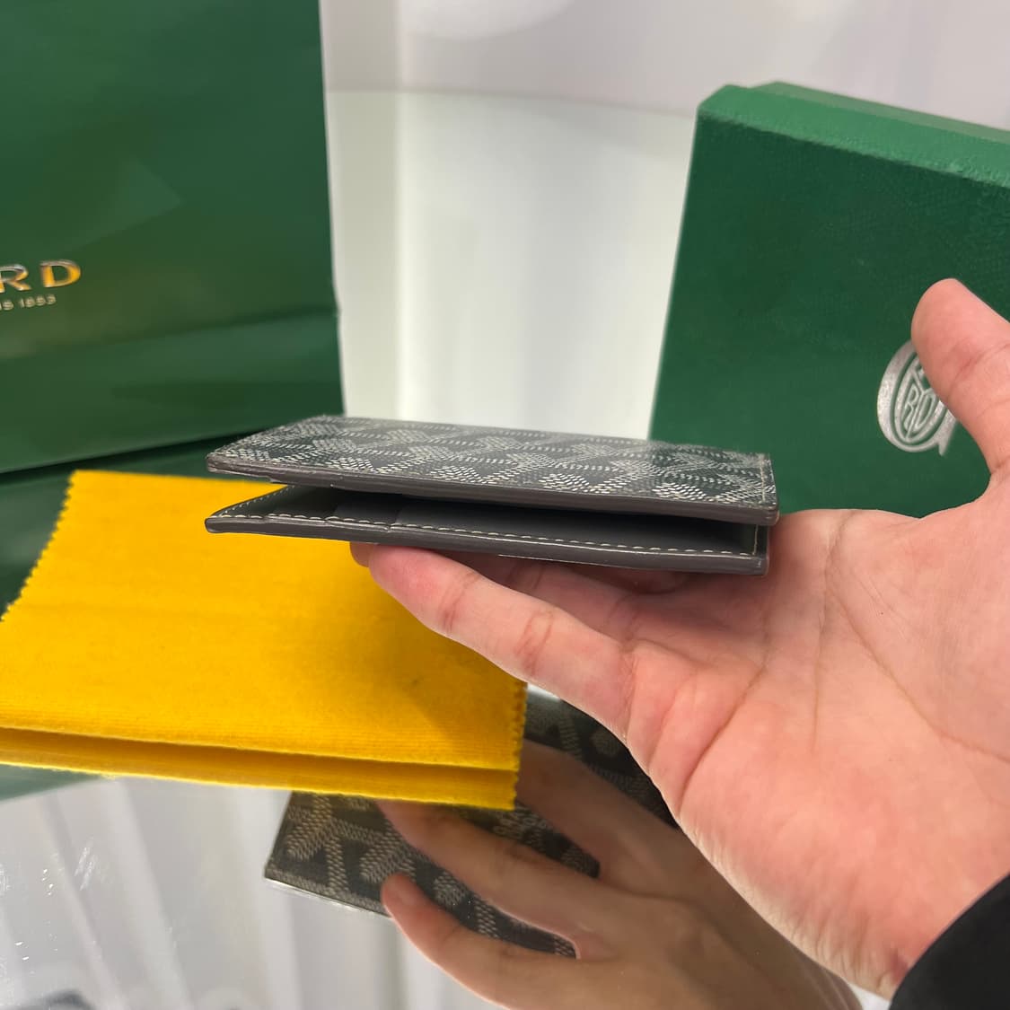 고야드 생피에르 카드지갑 그레이 상품이미지6