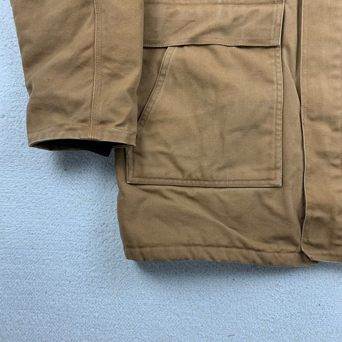 칼하트 덕 캔버스 시베리안 파카 된장컬러 상품이미지4