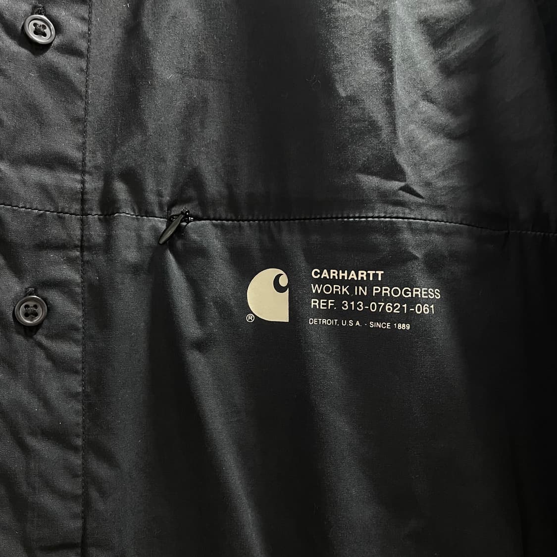 칼하트/ 콜맨 셔츠 블랙/ XL 상품이미지4