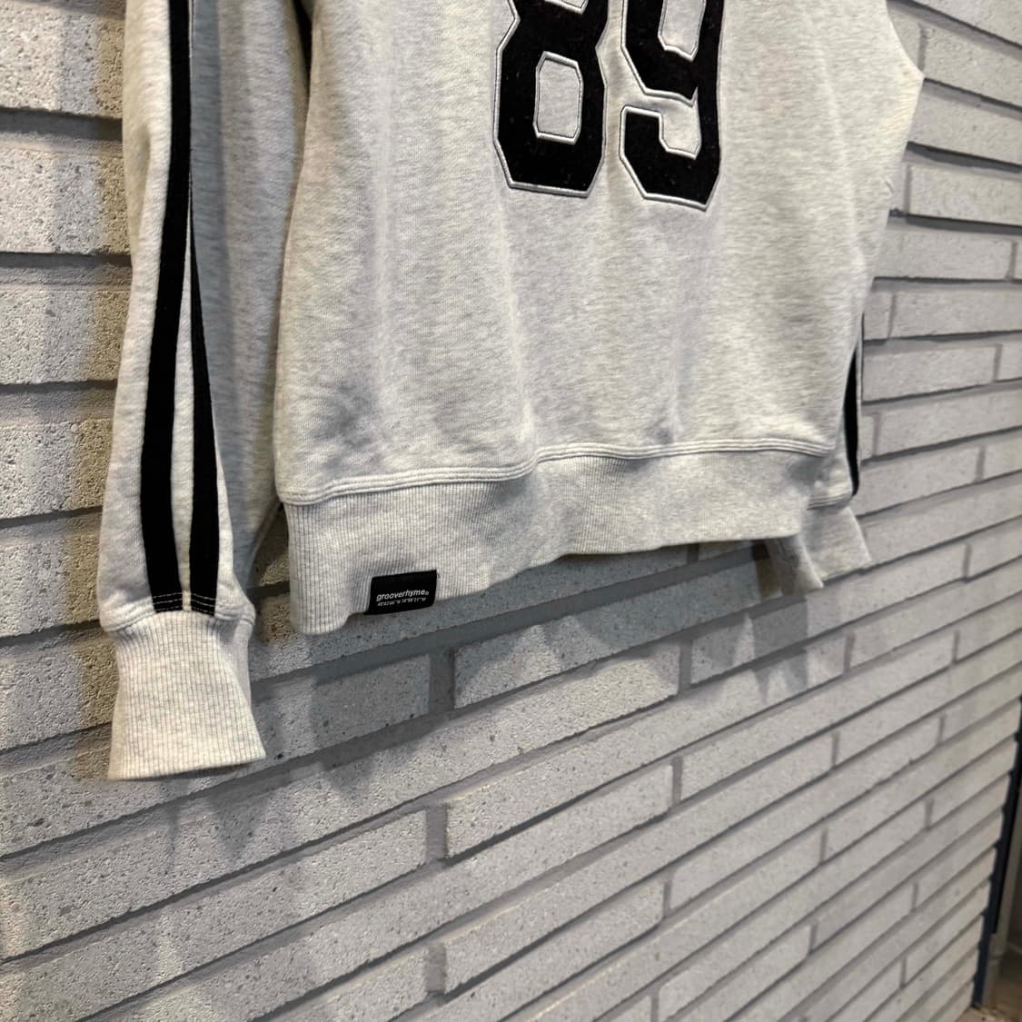 그루브라임 89 사이드트랙 배색 맨투맨 상품이미지3