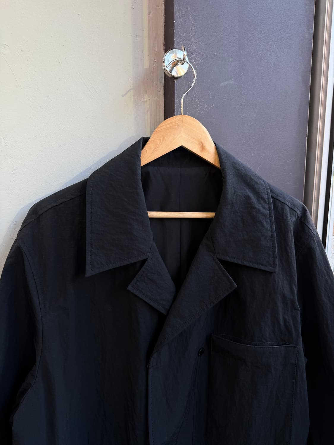 48/ 솔리드옴므 21FW 브라이튼 나일론 코트 상품이미지3