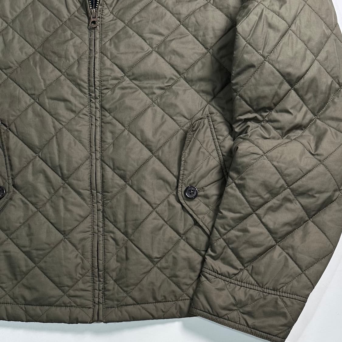 폴로 랄프로렌 카키 퀼팅 헤링턴 자켓  상품이미지4