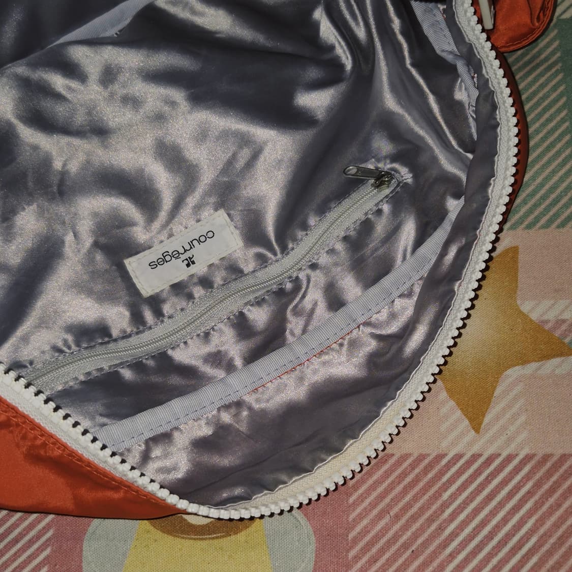 90s 꾸레쥬 퓨처 스포티 나일론 3way 보스턴백 상품이미지10