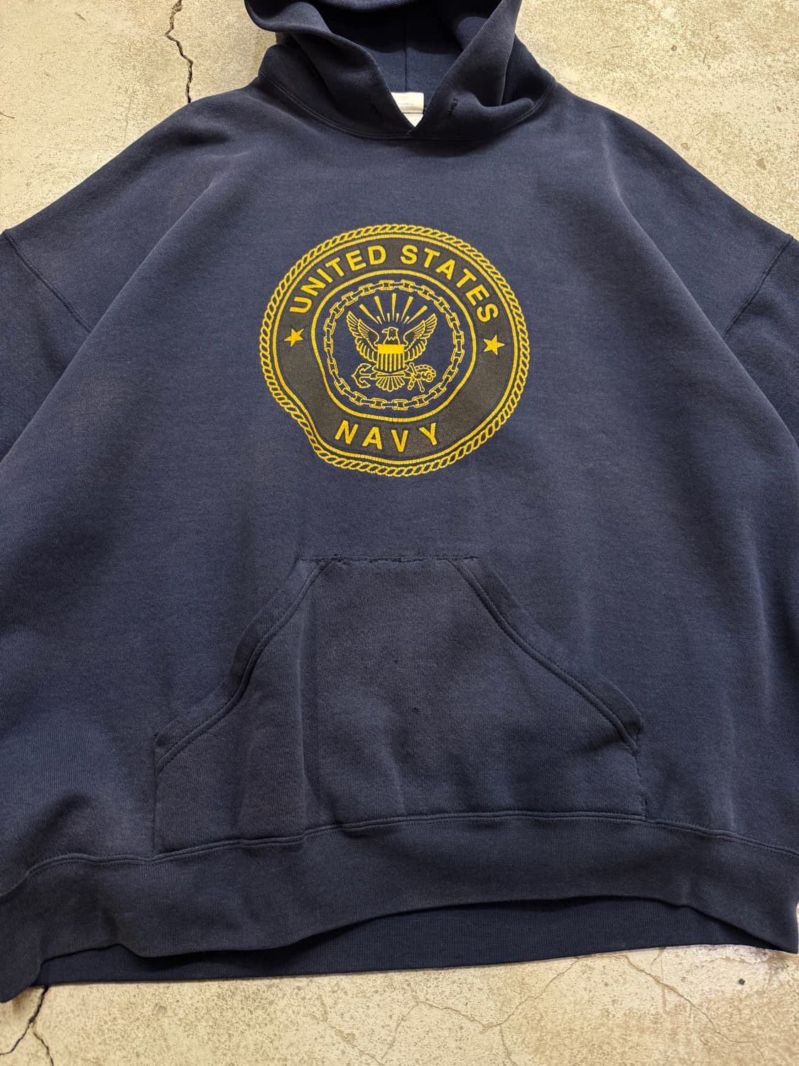 90s SOFFE U.S.NAVY 후드티 상품이미지2