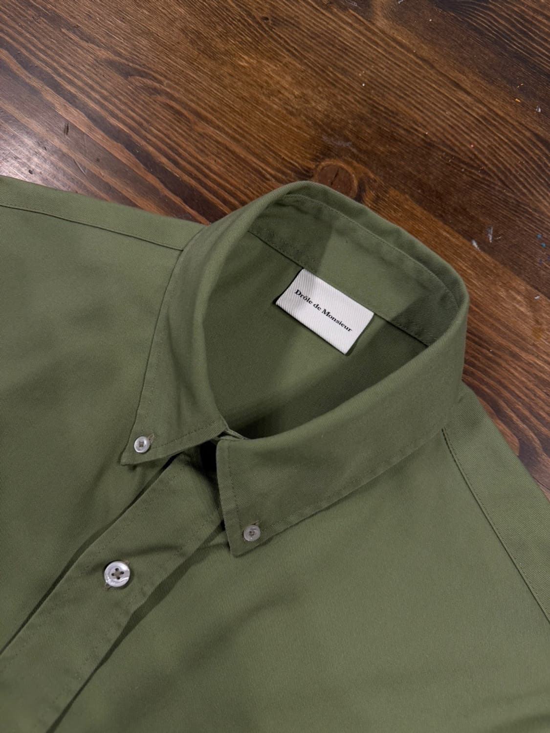 드롤 드 무슈 버튼다운셔츠 남성100 상품이미지8