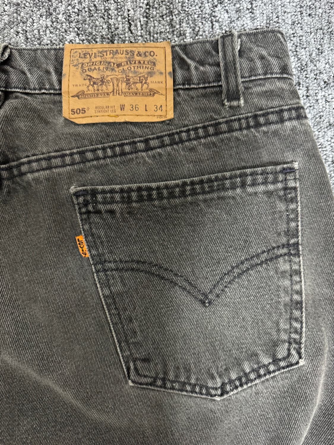 리바이스 오랜지탭 505  상품이미지2