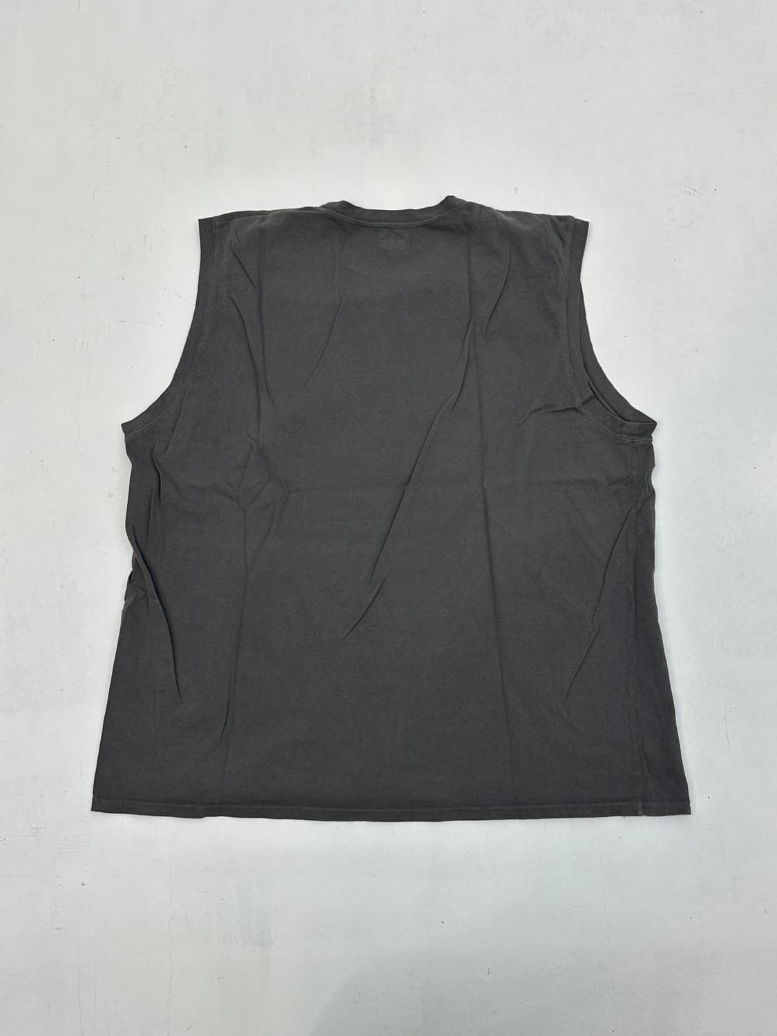 캐피탈 20 저지 슬리브리스 빅 티셔츠 버닝 피아노 Pt 잉크 블랙 상품이미지2