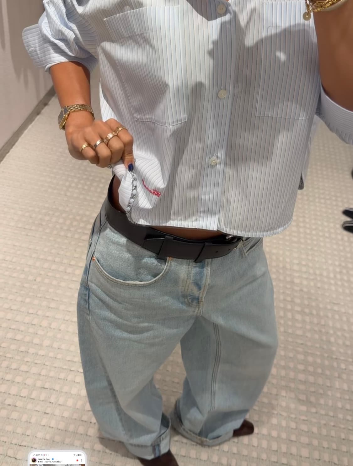 알렉산더왕 벨트데님 상품이미지7