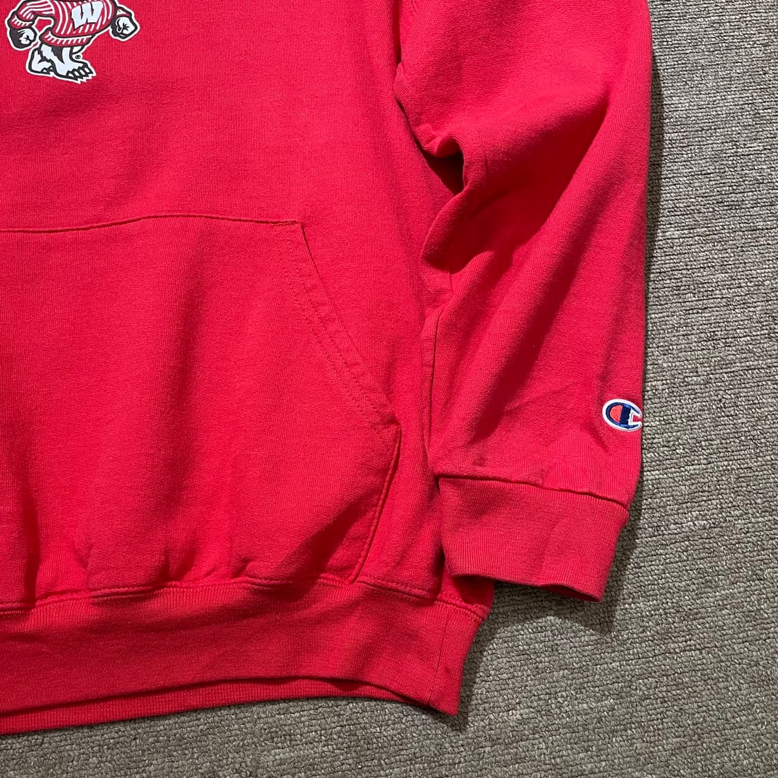 (XL) Champion 챔피온 위스콘신 유니버시티 프린팅 후드티 상품이미지5