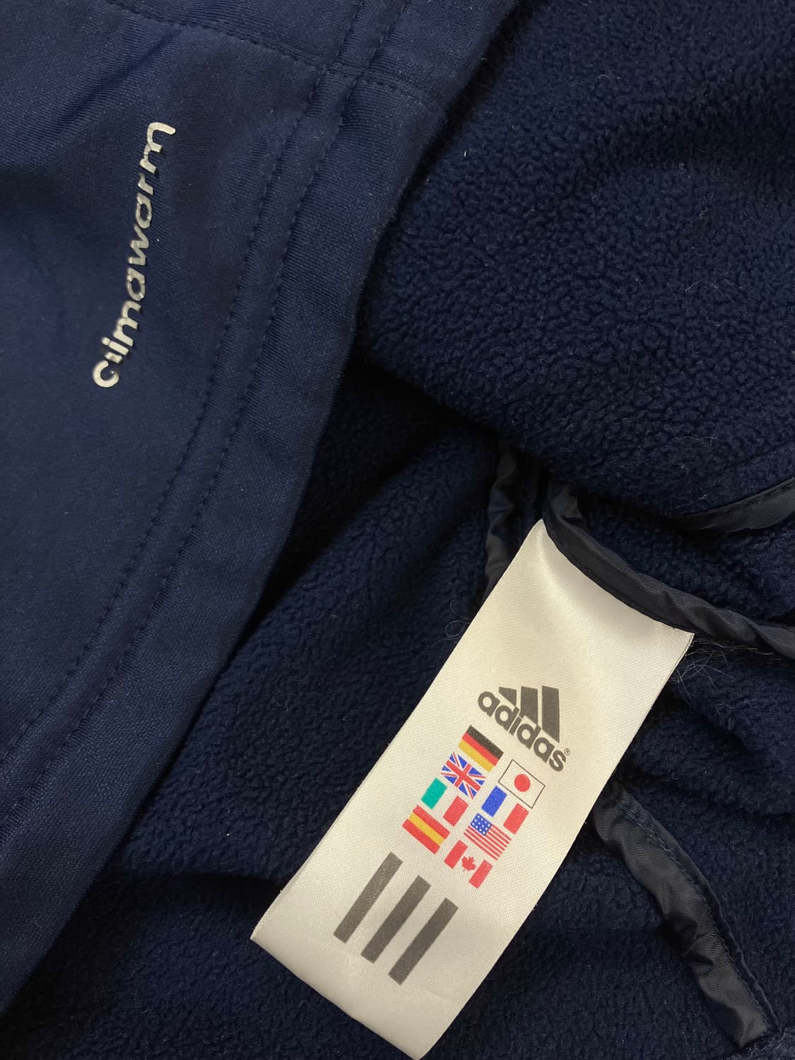 아디다스 퀄팅 져지 네이비 105 #csz3526 상품이미지6