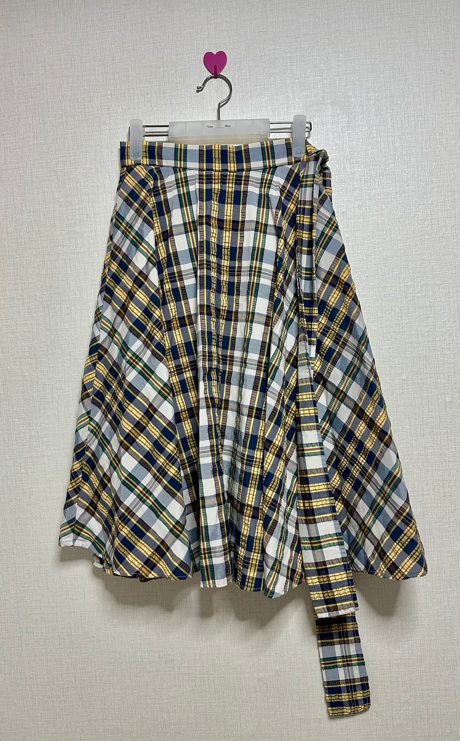 JW앤더슨 타탄체크 스커트&치마 셋업 상품이미지4