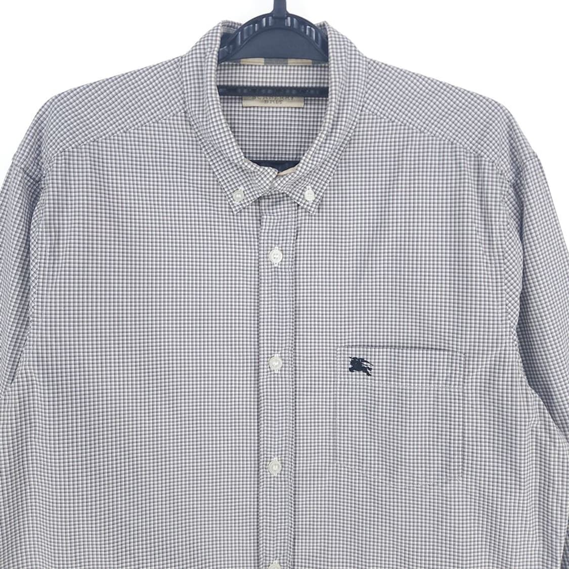 [남M]버버리브릿 그레이 체크 셔츠[Y63-117] 상품이미지2