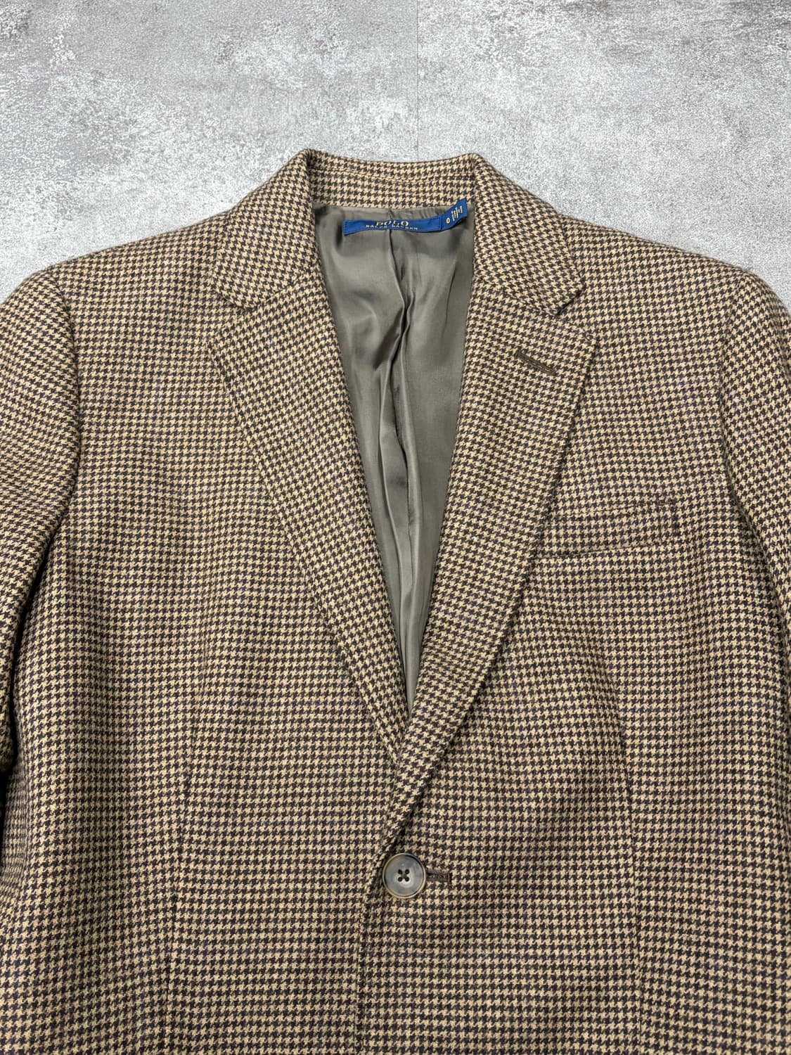 폴로 랄프로렌 하운드투스 울 체크 블레이저 상품이미지4