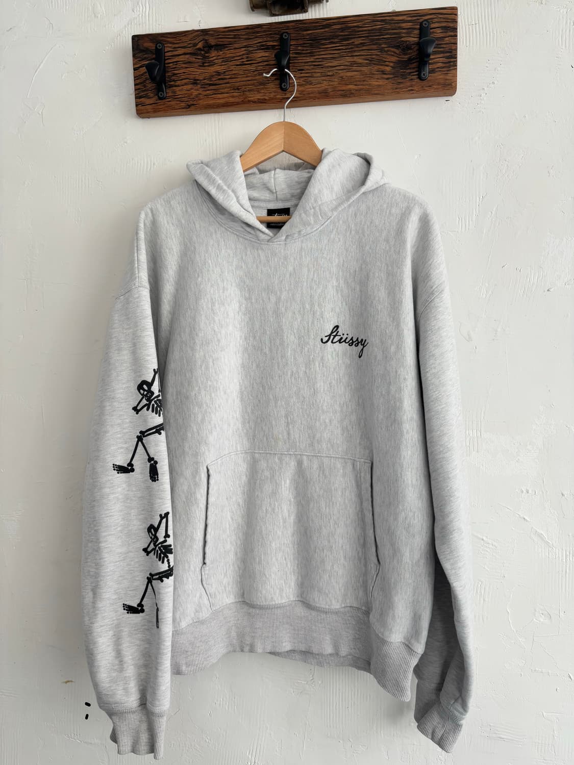 Stussy 스투시 파라다이스 로스트 애쉬 후드티 상품이미지1