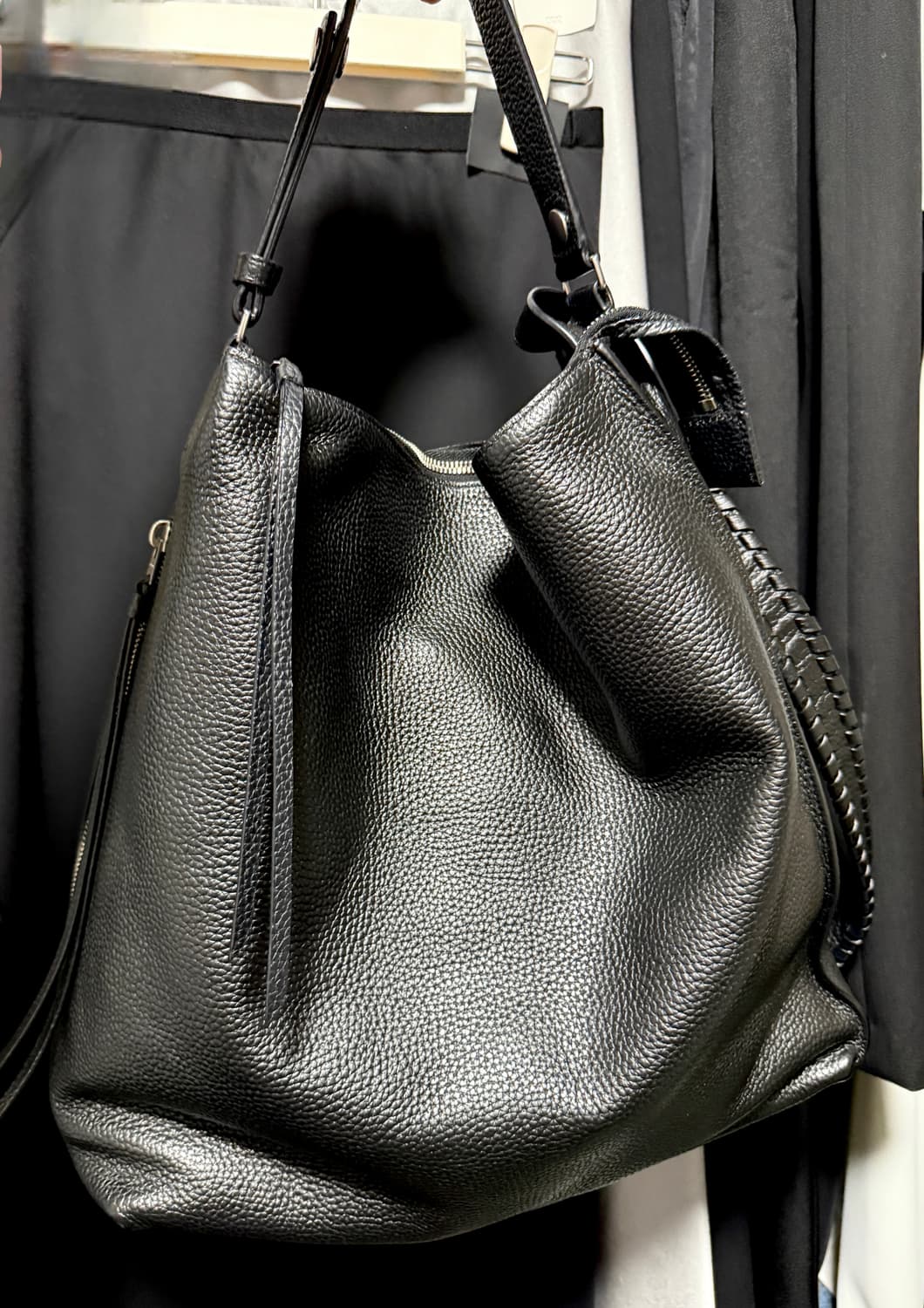 올세인츠 Kita 레더 백팩&숄더백 상품이미지1