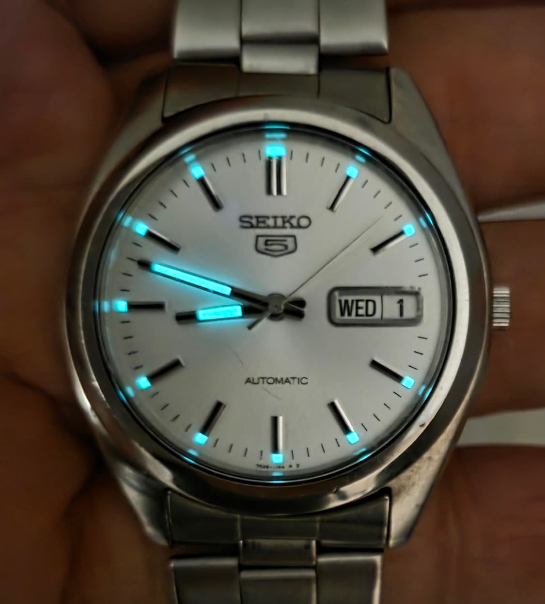세이코 5 오토메틱 7S26-0440 데이 데이트 시계 상품이미지2