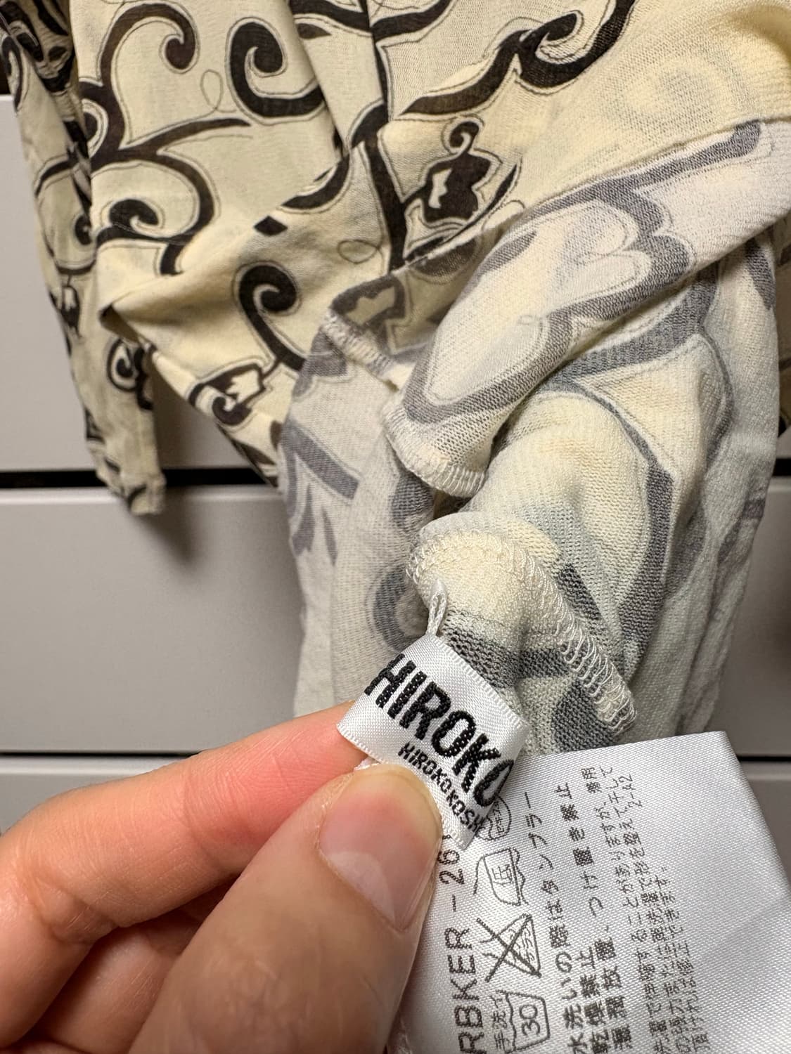 히로코비스 HIROKO BIS 패턴 롱슬리브 Japan 상품이미지4