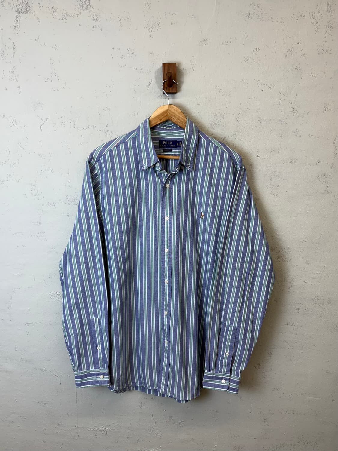폴로랄프로렌 클래식핏 스트라이프 옥스포드 셔츠 상품이미지1