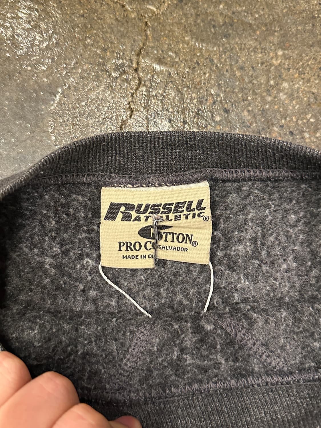 90s RUSSELL 러셀 프로코튼 스웻셔츠 M 상품이미지4