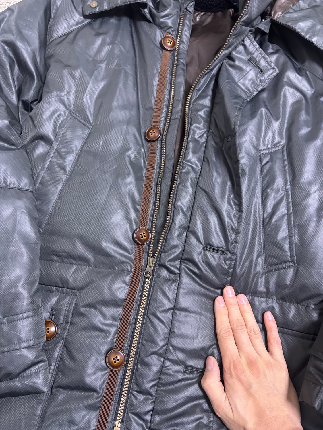 일본판 SIMPLE LIFE 다운패딩 사이즈 105 상품이미지3