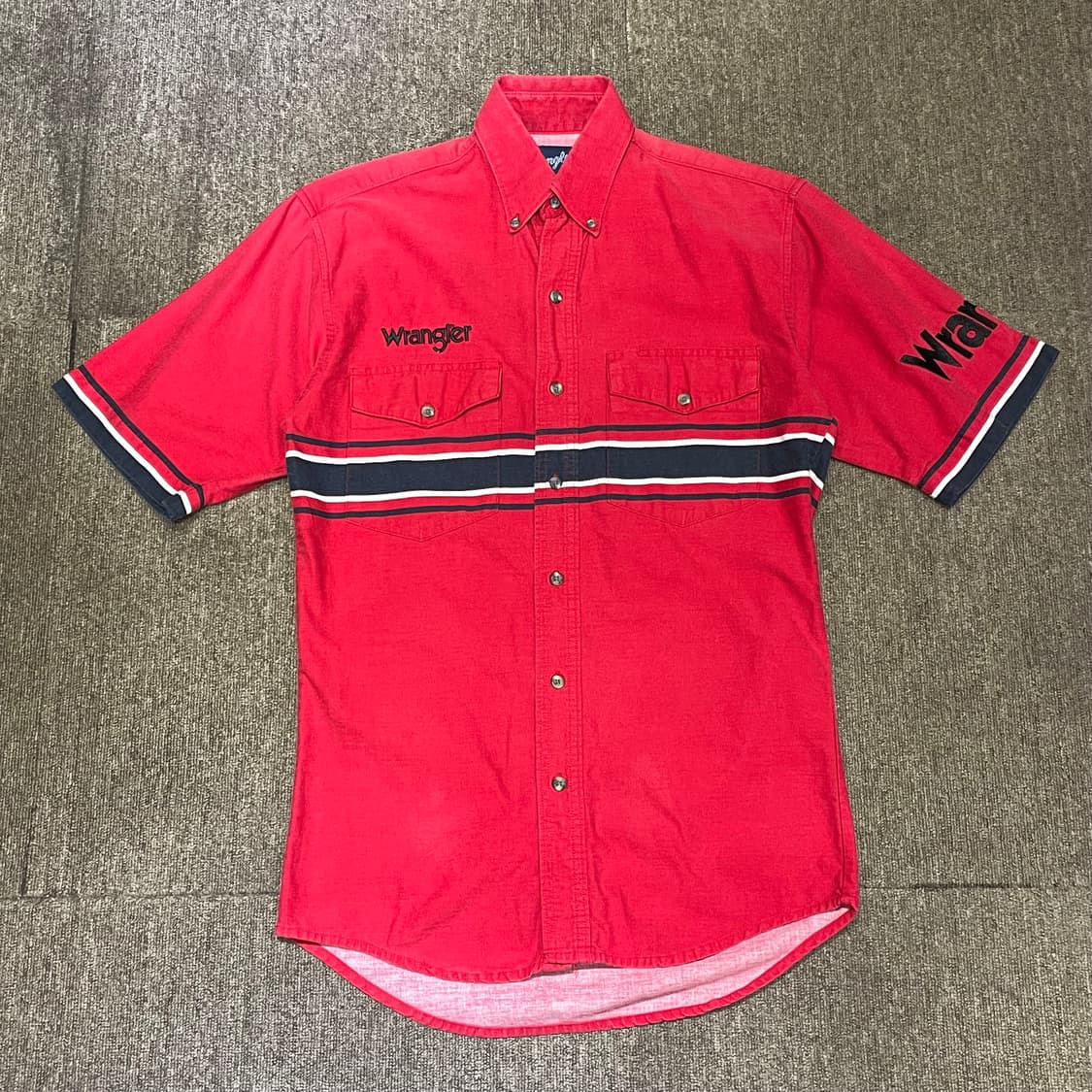 (S) Wrangler 랭글러 웨스턴 반팔 셔츠 상품이미지3