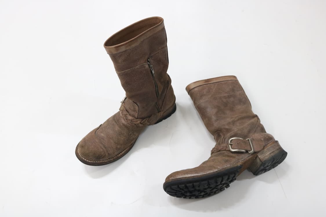 훕데두 그런지 레더 부츠 상품이미지3