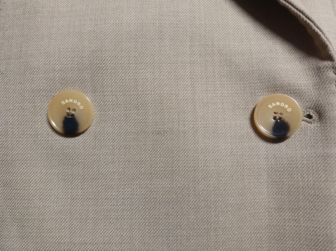 산드로 SANDRO 도톰 오버핏 자켓  상품이미지4