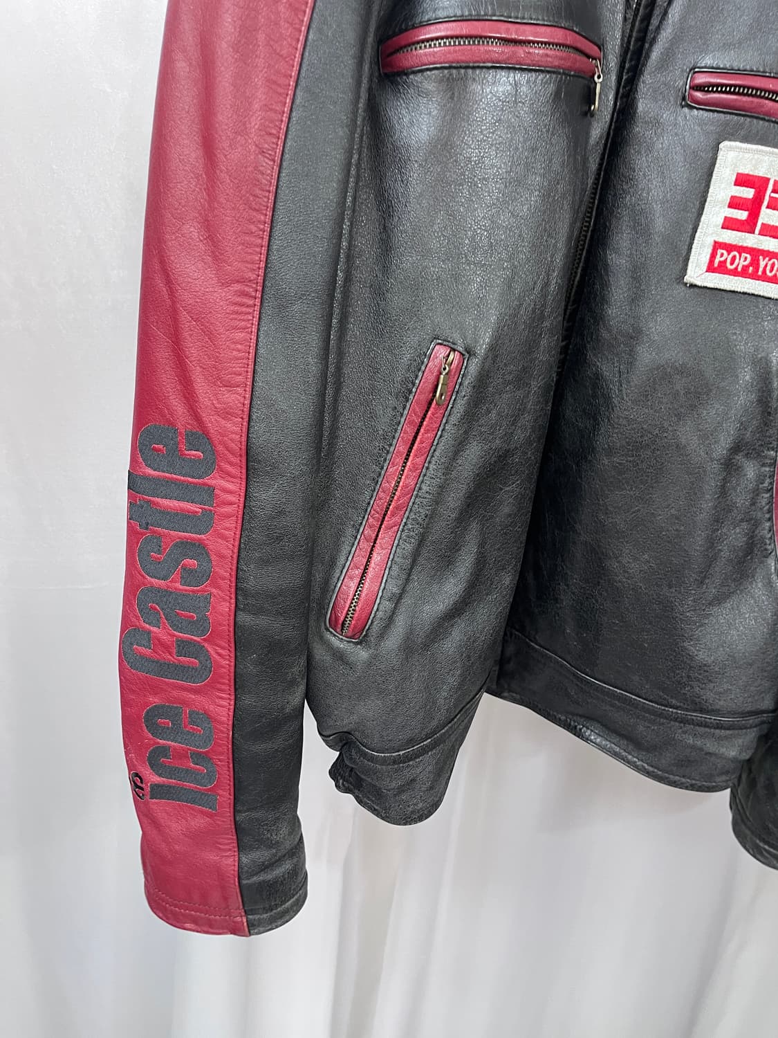 Vintage leather jacket 상품이미지2