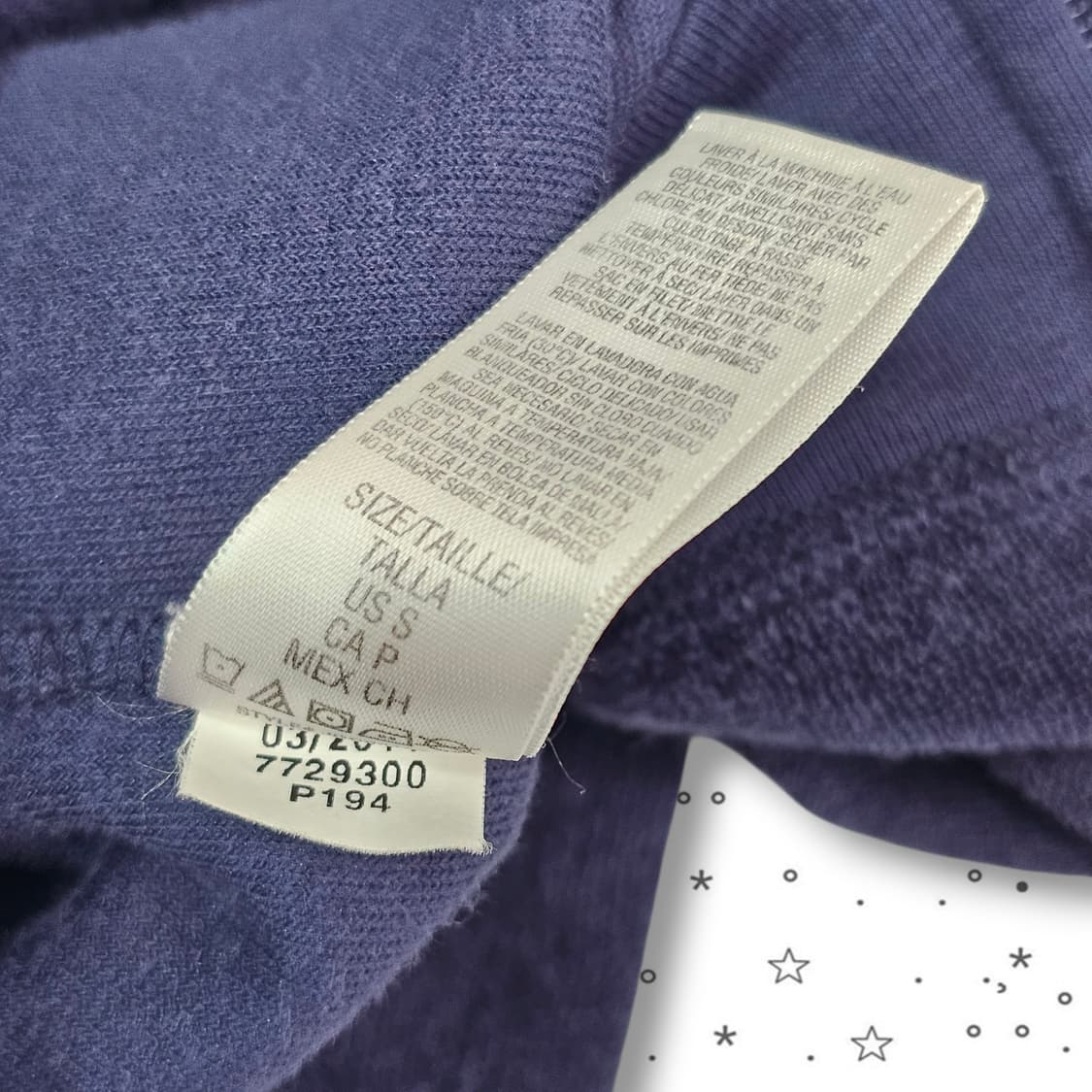 S JUICY COUTURE 네이비 테리 후드집업 상품이미지6