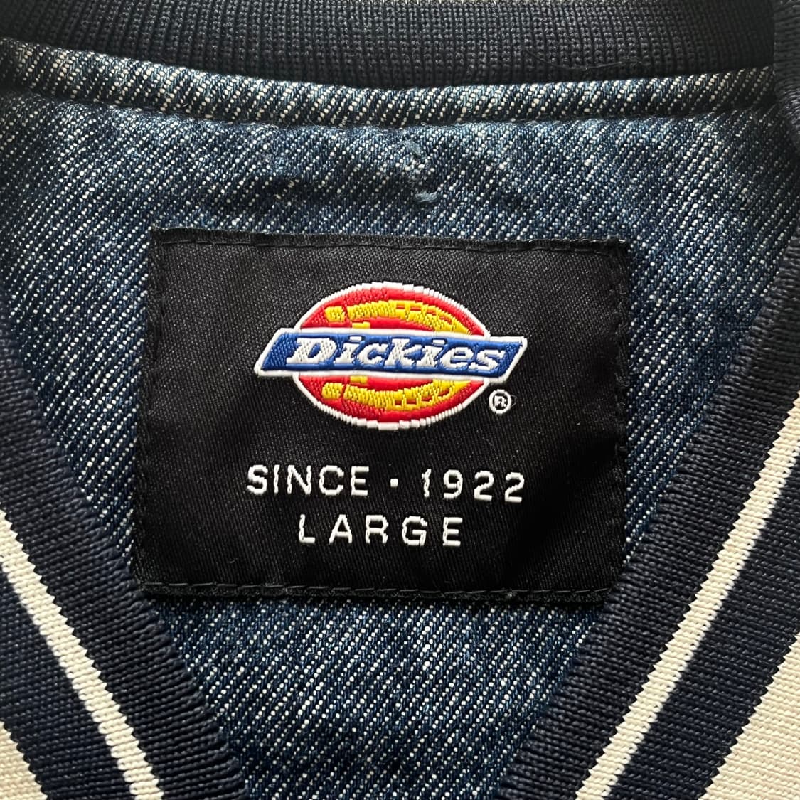 디키즈 데님 배색 스타디움 자켓 상품이미지4