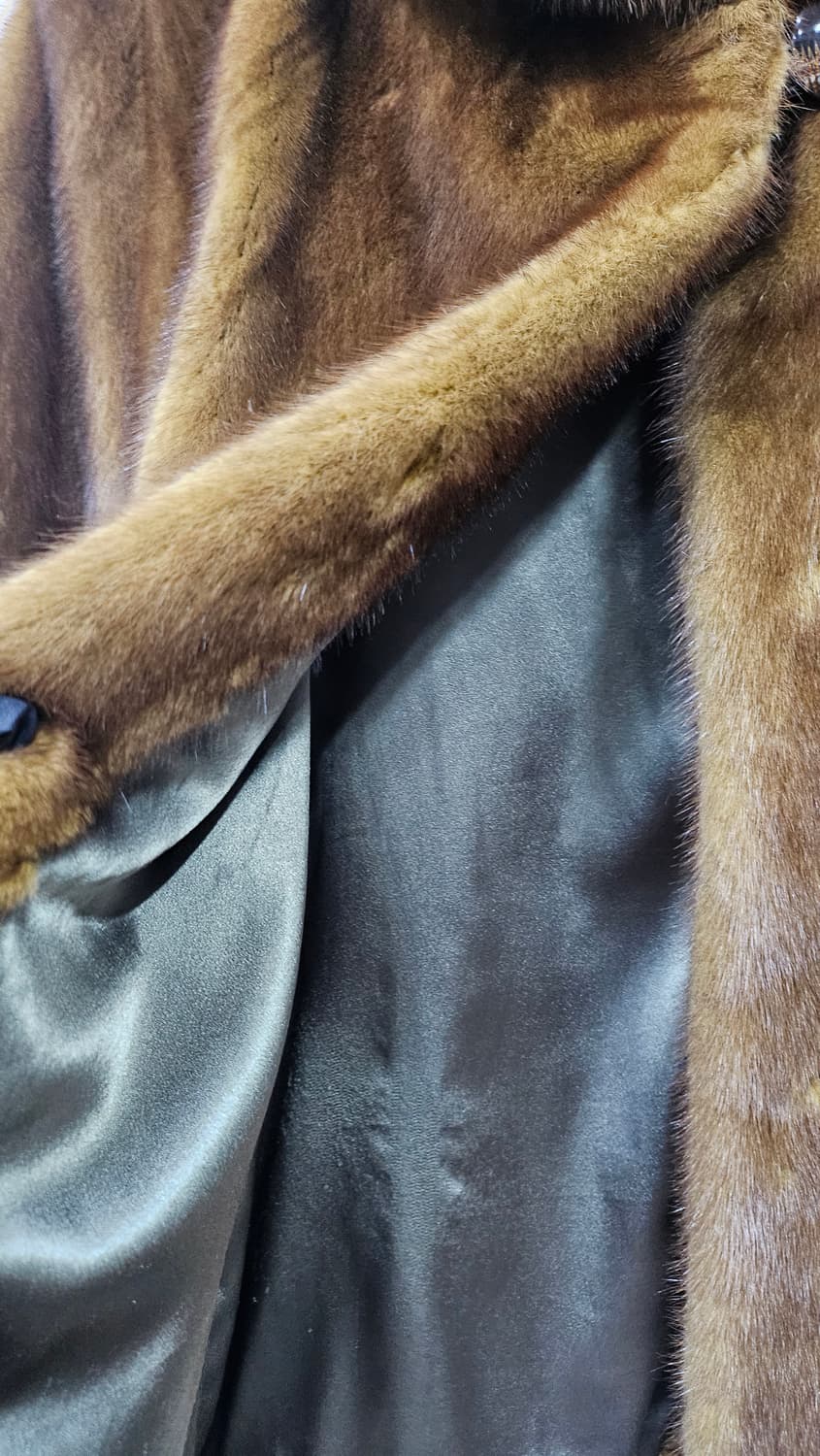 아메리칸밍크 브라운 코트 상품이미지8