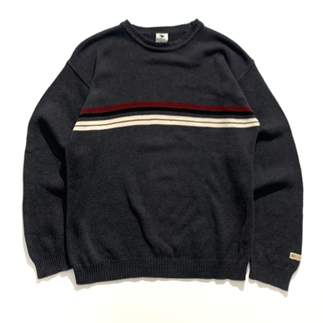 콜롬비아 라운드 코튼 니트 상품이미지1