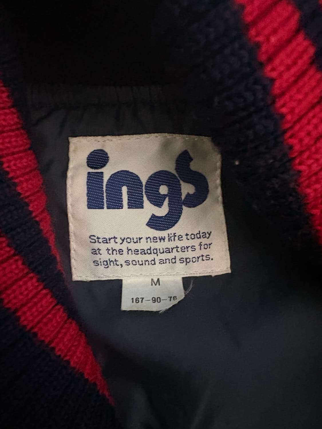 Ings 바시티 자켓 상품이미지4