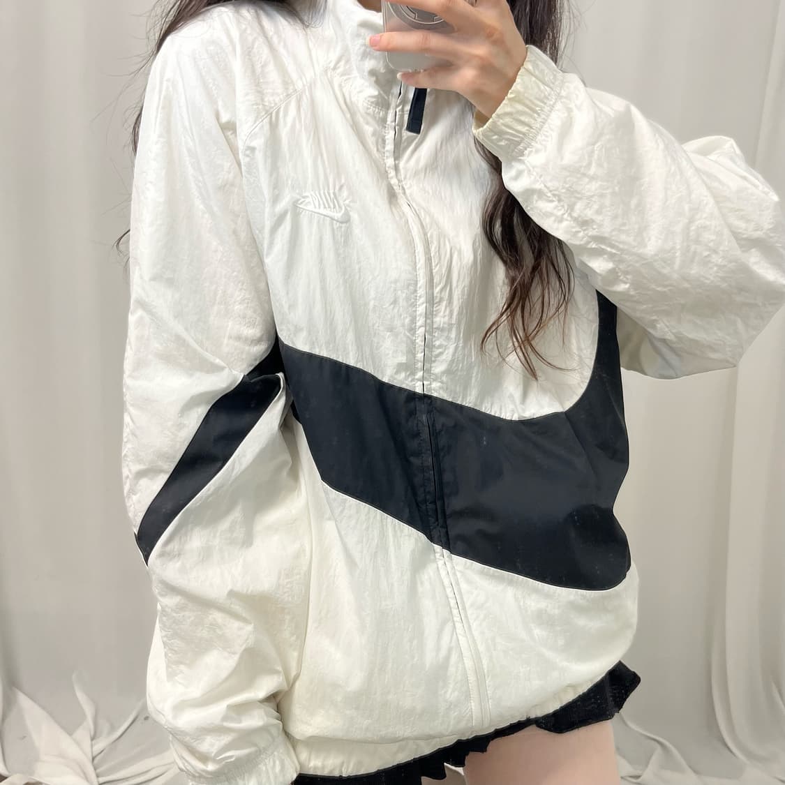 Nike white windbreaker 상품이미지3