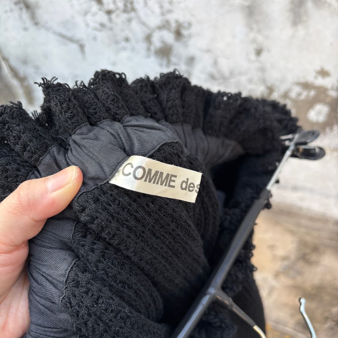 Comme des Garcons 꼼데가르송 니트 롱 스커트 상품이미지9