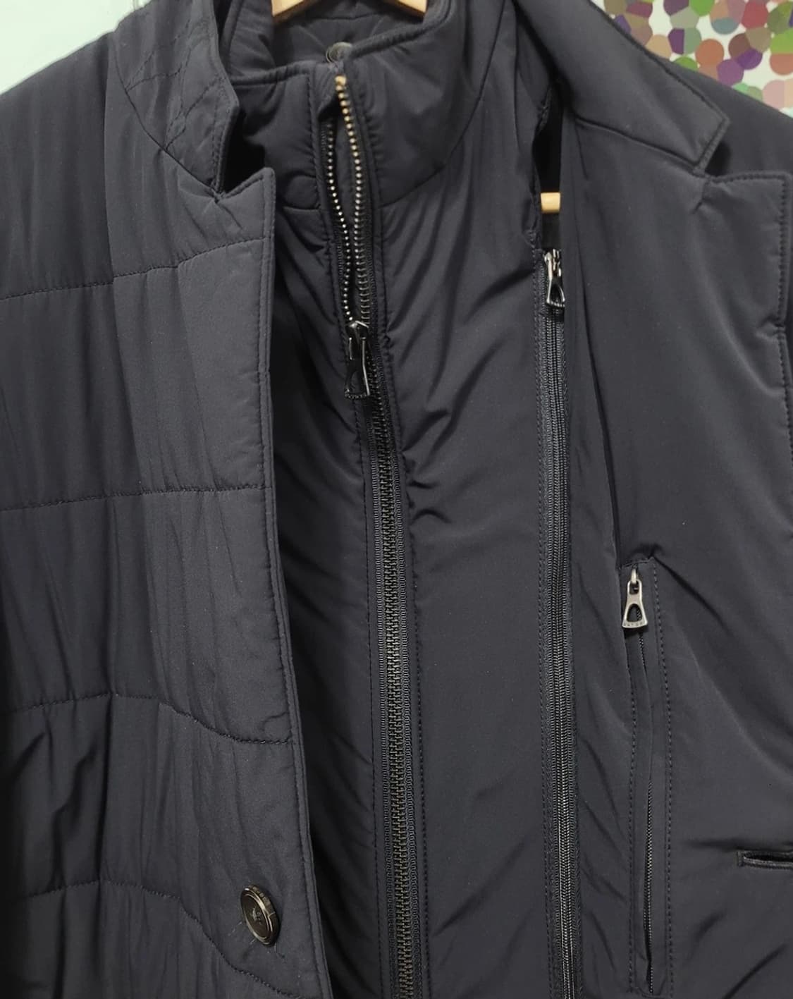 시리즈 퀼팅 싱글코트 상품이미지3