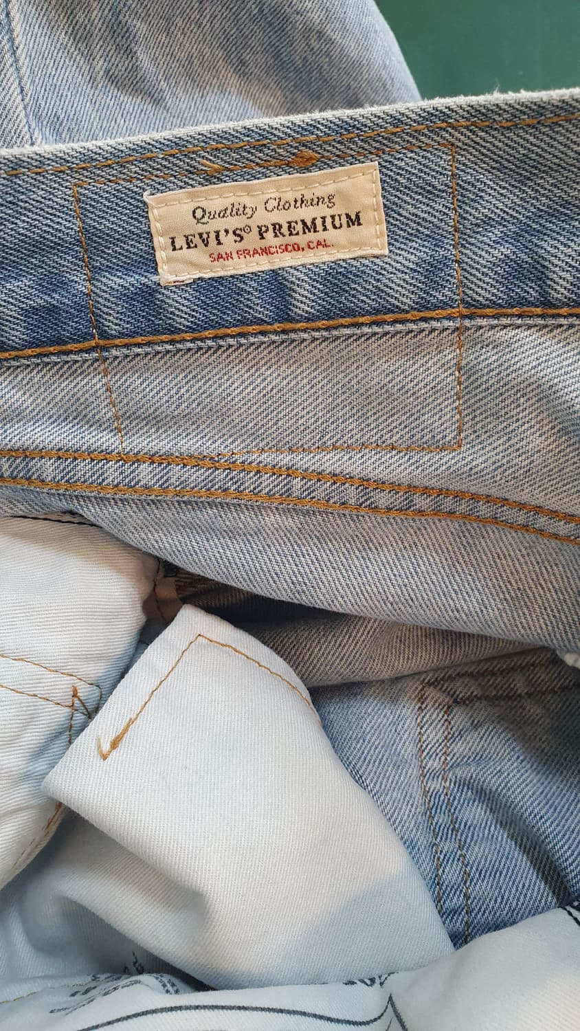 여성 리바이스 데님반바지 W28L9 상품이미지8