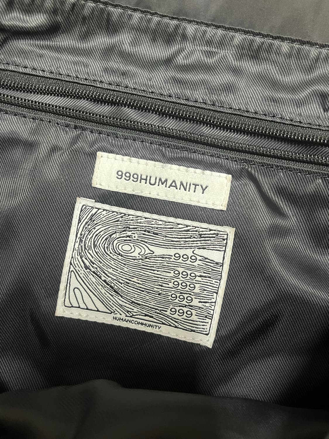 999휴머니티 이지 도트백 블락 상품이미지4