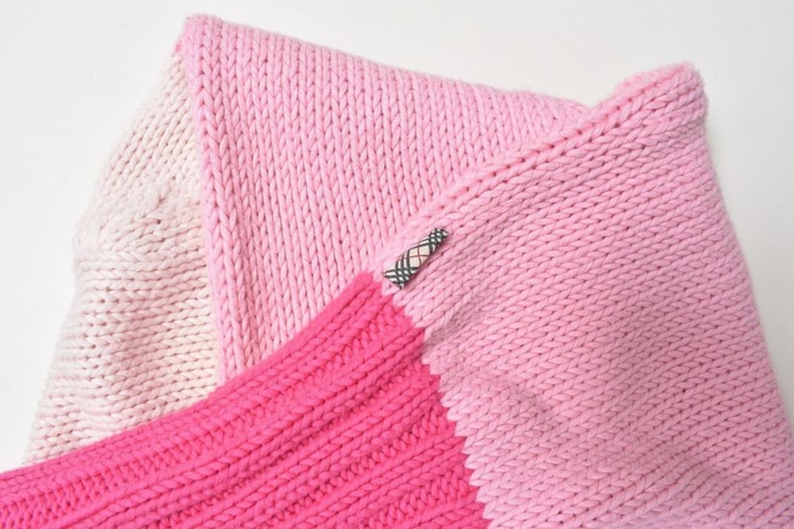 버버리 코튼 터틀넥 니트 M N1197 상품이미지6