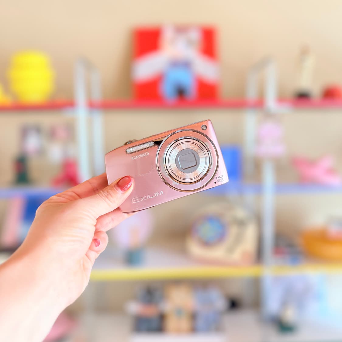 🎀 로제 나연 픽 풀박스🎀카시오 엑실림 EX-Z2300 핑크 디카 상품이미지3
