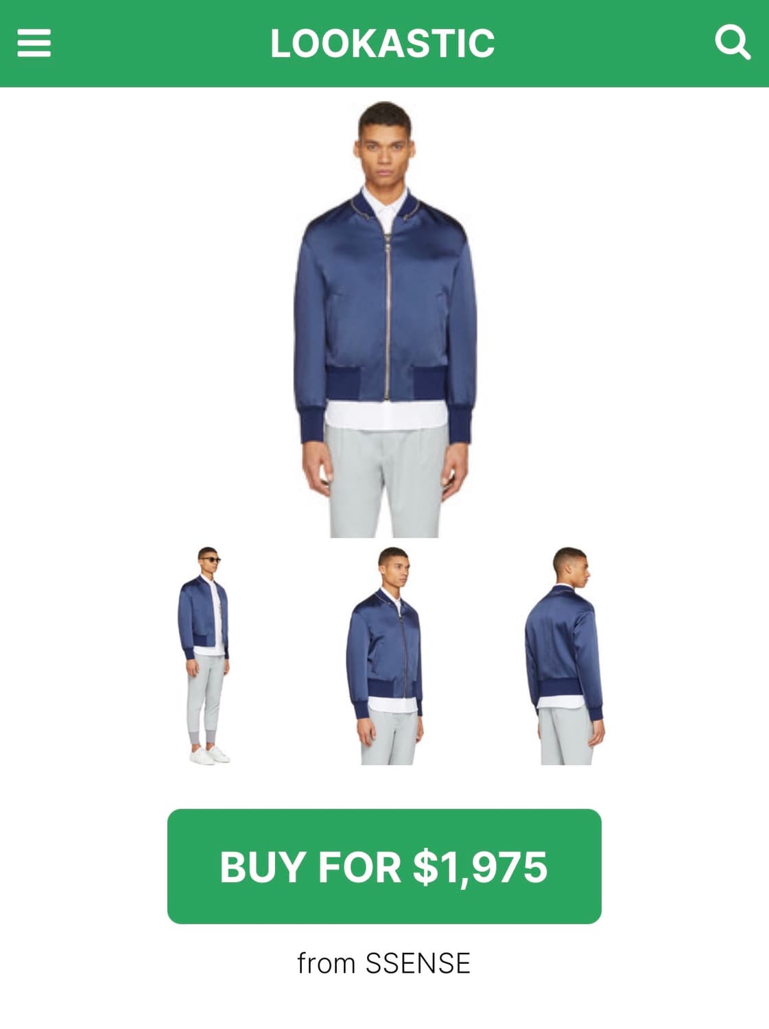 닐바렛 세틴 블루종 봄버 자켓 상품이미지10