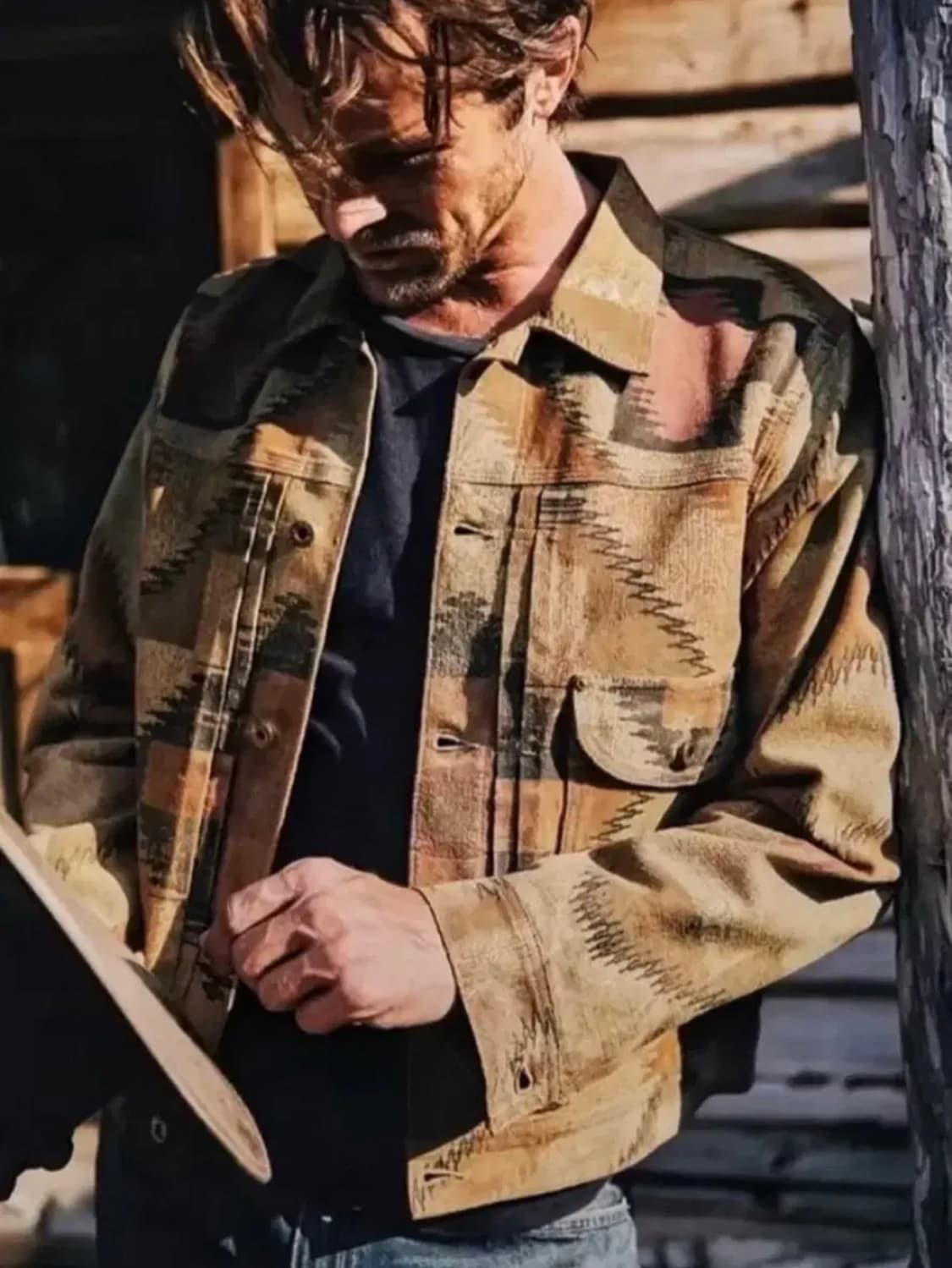 RRL 리미티드 러프아웃 스웨이드 L 상품이미지2